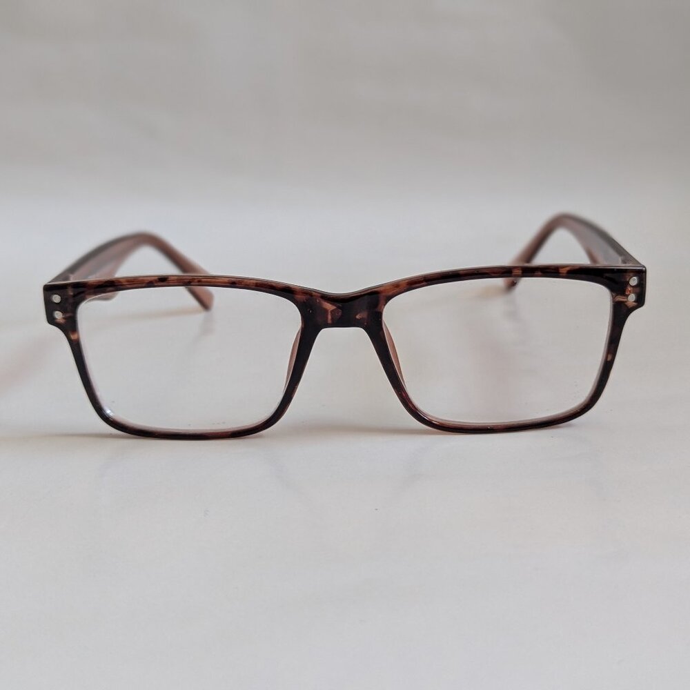 Plastic Rectangle Optical Frame Only (Crystal Tor… - image 1